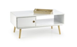 MALMO LAW1 ława biały / buk (1p=1szt)