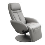 OPTIMA recliner popielaty