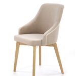 TOLEDO 2 krzesło dąb miodowy / tap. Solo 252