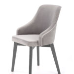 TOLEDO 2 krzesło grafitowy / tap. Solo 265