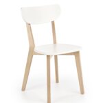 BUGGI krzesło naturalny / biały