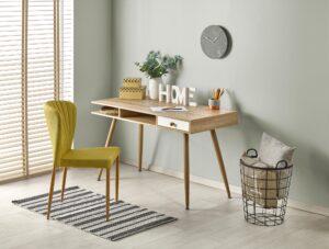 B34 biurko dąb sonoma-biały (2p=1szt)