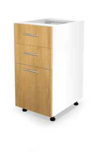 VENTO D3S-40/82 szafka dolna z szufladami, mechanizm Hettich front: dąb miodowy (1p=1szt)
