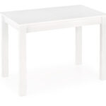 GINO stół rozkładany blat - biały, nogi - biały