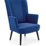 DELGADO fotel wypoczynkowy granatowy