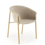 K489 krzesło beżowy