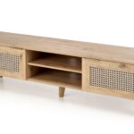 BORNEO RTV-1 stolik RTV dąb artisan/czarny (1p=1szt)