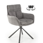 K495 krzesło popielaty