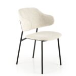 K497 krzesło kremowy