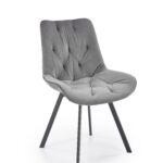 K519 krzesło popielaty