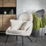 MERRY fotel wypoczynkowy, kremowy