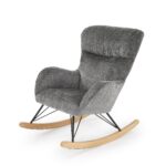 CASTRO fotel wypoczynkowy popielaty