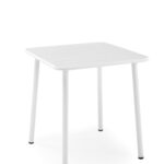 BOSCO stół kwadrat biały
