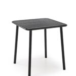 BOSCO stół kwadrat czarny