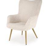 AMARO fotel wypoczynkowy, kremowy