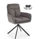 K536 krzesło popielaty