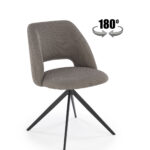 K546 krzesło popielaty