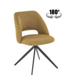 K546 krzesło musztardowy