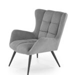 BYRON fotel wypoczynkowy popielaty