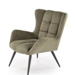 BYRON fotel wypoczynkowy oliwkowy