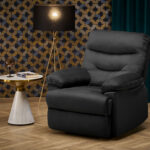 DRAGER fotel wypoczynkowy czarny