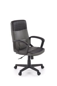 BJORN fotel obrotowy czarno-popielaty