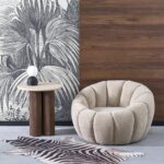 GASPAR 2 fotel wypoczynkowy beżowy