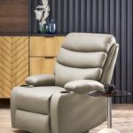 PERUS fotel wypoczynkowy beżowy