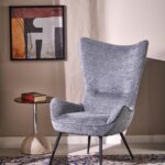 JUKON fotel wypoczynkowy popielaty