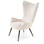 JUKON fotel wypoczynkowy kremowy