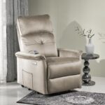 SEMIR 2 fotel wypoczynkowy beżowy