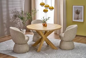 MORUS stół okrągły naturalny (1p=1szt)