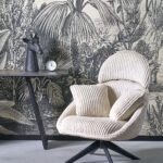 MERRY 2 fotel wypoczynkowy z funkcją obracania, kremowy