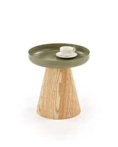 GINA ława, naturalny / zielony (1p=1szt)