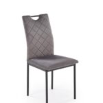 K577 krzesło popielaty / czarny