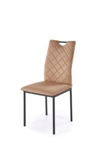 K577 krzesło beżowy / czarny (1p=4szt)