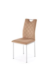 K578 krzesło beżowy / srebrny (1p=4szt)
