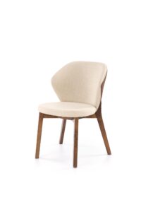 K583 krzesło, orzechowy / brązowy / beżowy (1p=2szt)