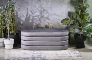 CALPI ławka z funkcją pojemnika, popielaty (1p=1szt)