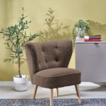 MOCCA fotel wypoczynkowy, c.brązowy (SVEN #47)