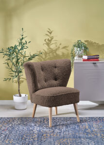 MOCCA fotel wypoczynkowy, c.brązowy (SVEN #47)