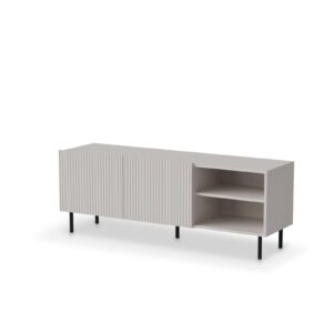 PAXOS RTV-1 TV stolik RTV 150 cm, kolor: kaszmir - czarny (2p=1szt)