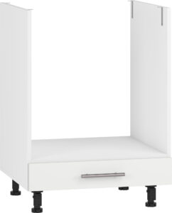 VENTO DP-60/82 szafka dolna pod zabudowę piekarnika front: biały mat (1p=1szt) szuflada