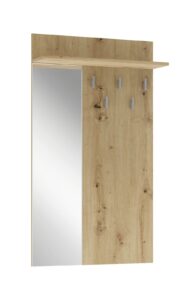 LIMA PR-1 wieszak z lustrem dąb artisan (1p=1szt)