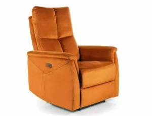 Fotel Neptun M Velvet z f. masażu