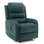 Fotel Pegaz M Velvet z f. masażu