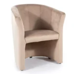 Fotel TM-1 Velvet - beżowy Bluvel 28