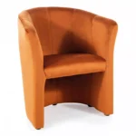 Fotel TM-1 Velvet - cynamon Bluvel 4215