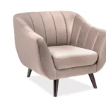 Fotel Elite 1 bezowy Velvet