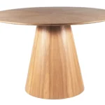 Stół okrągły ANGEL 120 cm - dąb